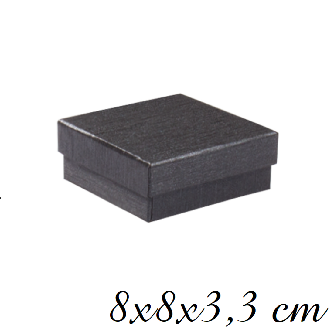 Ajándékdoboz gyöngyházfényű csillogással. 8x8x3,3 cm