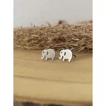 Elefánt acél fülbevaló