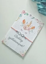 Születésnapi ajándék karkötő kísérőkártyával