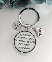 Köszönet kulcstartó anyukáknak
