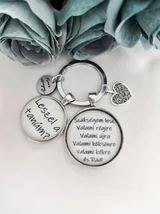 Tanúfelkérő ajándék kulcstartó