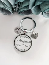 Tanúfelkérő ajándék kulcstartó