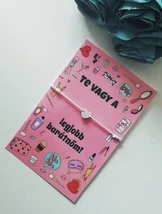 "Te vagy a legjobb barátnőm" karkötő kísérőkártyával -fehér szín-