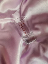 Egyedi neves felespohár 25 ml