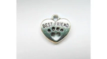 Best Friends mancsos fityegő